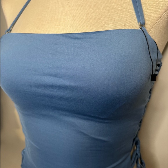 Red Carter One piece Strappy Swimwear Size Medium to large fit NWOT - Picture 6 of 6